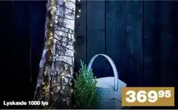 Bauhaus Lyskæde 1000 lys tilbud