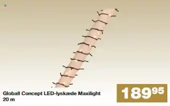 Bauhaus Globall Concept LED-lyskæde Maxilight tilbud