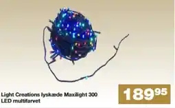 Bauhaus Light Creations lyskæde Maxilight 300 LED multifarvet tilbud