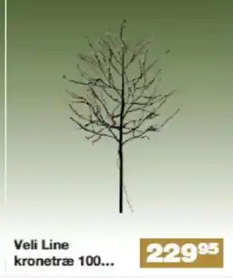 Bauhaus Veli Line kronetræ 100 tilbud