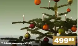 Bauhaus Trådløse juletræslys 30 LED tilbud