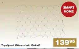 Bauhaus Tuya lysnet 100 varm hvid IP44 wifi tilbud