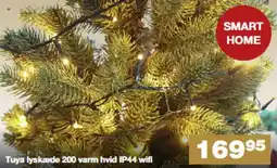 Bauhaus Tuya lyskæde 200 varm hvid IP44 wifi tilbud