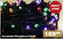 Bauhaus Tuya lyskæde 200 multifarvet IP44 wifi tilbud