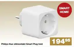 Bauhaus Philips Hue stikkontakt Smart Plug hvid tilbud