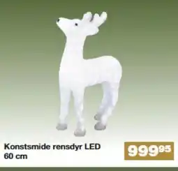 Bauhaus Konstsmide rensdyr LED tilbud