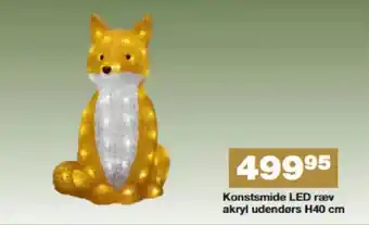 Bauhaus Konstsmide LED ræv akryl udendørs H40 cm tilbud