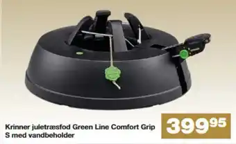 Krinner juletræsfod Green Line Comfort Grip S med vandbeholder
