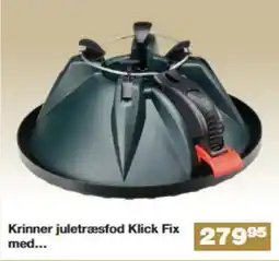 Bauhaus Krinner juletræsfod Klick Fix med... tilbud