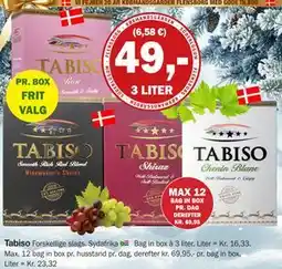 Købmandsgården Tabiso, DKK 49 tilbud