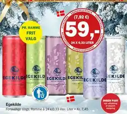 Købmandsgården Egekilde, DKK 59 tilbud