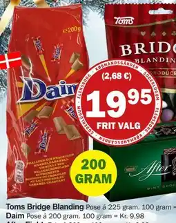 Købmandsgården Daim, DKK 19.95 tilbud