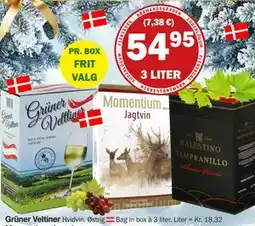 Købmandsgården Grüner Veltiner, DKK 54.95 tilbud