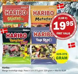 Købmandsgården Haribo, DKK 19.95 tilbud