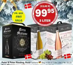 Købmandsgården Peter & Peter Riesling, Rose, DKK 99.95 tilbud