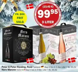 Købmandsgården Nero Marone, DKK 99.95 tilbud