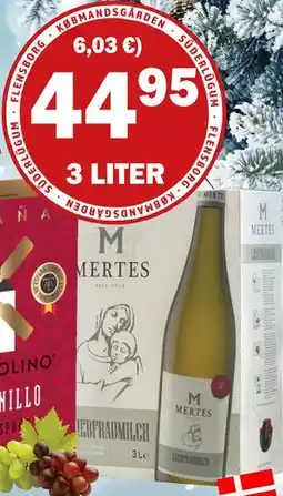 Købmandsgården Mertes, DKK 44.95 tilbud