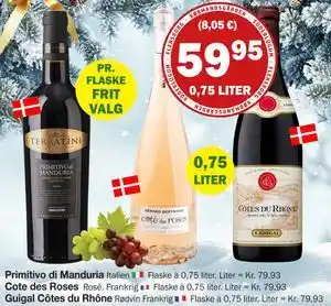 Købmandsgården Guigal Côtes du Rhône, DKK 59.95 tilbud