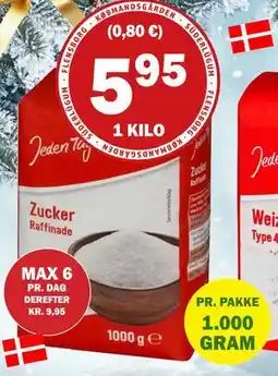 Købmandsgården Jeden Tag - Sukker, DKK 5.95 tilbud