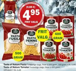 Købmandsgården Taste of Nature Tomater, DKK 4.95 tilbud