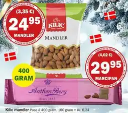 Købmandsgården Kilic mandler, DKK 24.95 tilbud