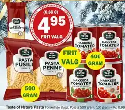 Købmandsgården Taste of Nature Pasta, DKK 4.95 tilbud