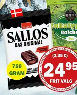 Købmandsgården Villosa Sallos, DKK 24.95 tilbud