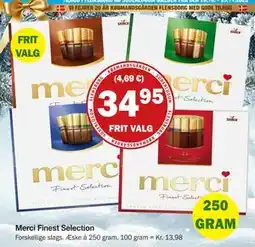 Købmandsgården Merci Finest Selection, DKK 34.95 tilbud