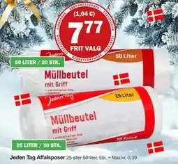 Købmandsgården Jeden Tag Affalsposer, DKK 7.77 tilbud