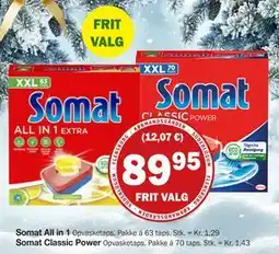 Købmandsgården Somat Classic Power, DKK 89.95 tilbud