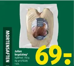 Coop 365 Julius bryststeg tilbud