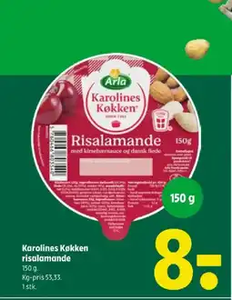 Coop 365 Arla Karolines Køkken risalamande tilbud