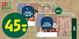 Coop 365 Kyllingebryst eller inderfilet tilbud