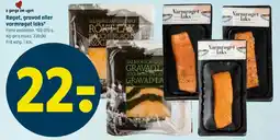 Coop 365 Røget, gravad eller varmrøget laks tilbud