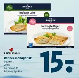 Coop 365 Rahbek indbagt fisk tilbud
