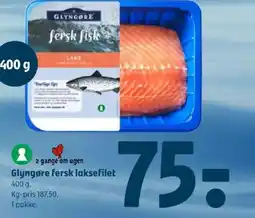 Coop 365 Glyngøre fersk laksefilet tilbud
