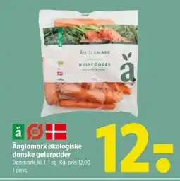 Coop 365 Änglamark økologiske danske gulerødder tilbud