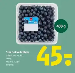 Coop 365 Stor bakke blåbær tilbud