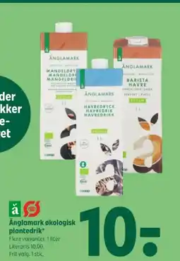 Coop 365 Änglamark økologisk plantedrik tilbud