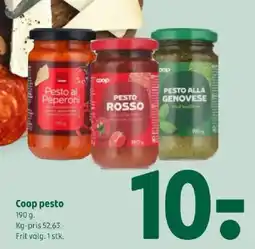 Coop 365 Coop pesto tilbud