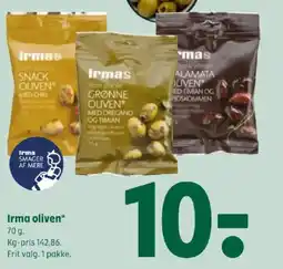 Coop 365 Irma oliven tilbud