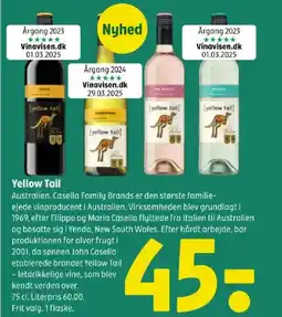 Coop 365 Yellow Tail tilbud