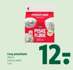 Coop 365 Coop piskefløde tilbud