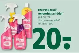 Coop 365 The Pink stuff rengøringsmiddel tilbud