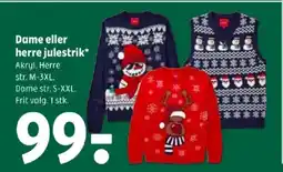 Coop 365 Dame eller herre julestrik tilbud