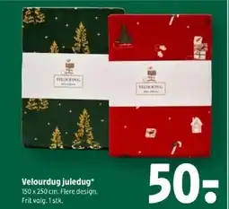 Coop 365 Velourdug juledug tilbud