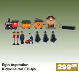 Bauhaus Eglo togstation Kidsville m/LED-lys tilbud