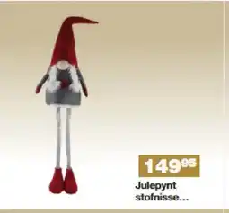 Bauhaus Julepynt stofnisse. tilbud