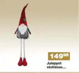 Bauhaus Julepynt stofnisse. tilbud