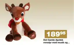 Bauhaus Det Gamle Apotek rensdyr med musik og. tilbud